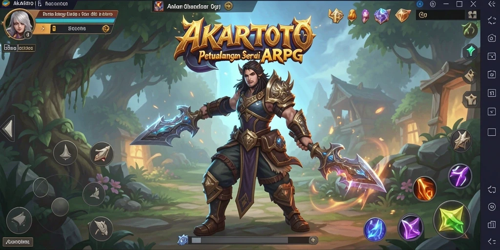 Tampilkan aksi pertarungan epik di dunia <strong>AKARTOTO</strong>.
