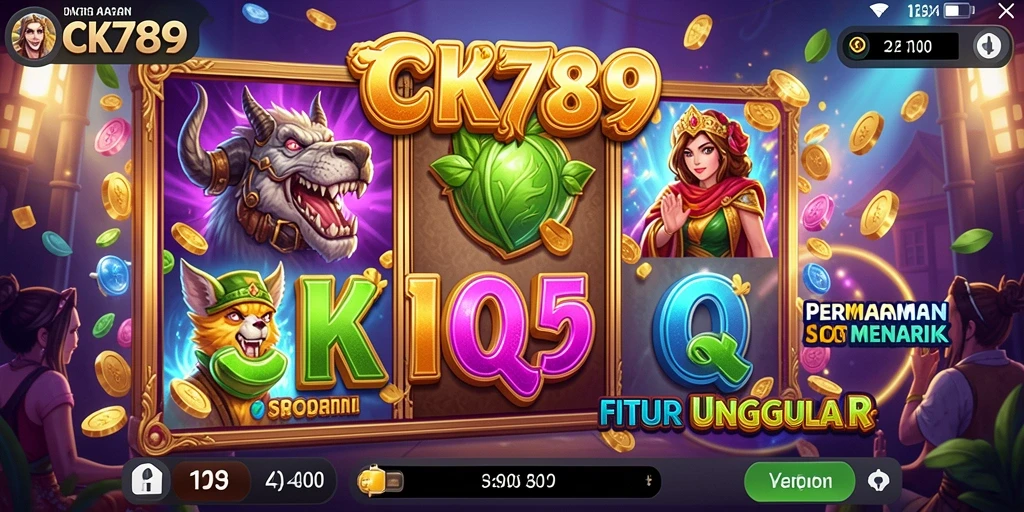 Tampilan gameplay CK789 yang menakjubkan dan menghibur.