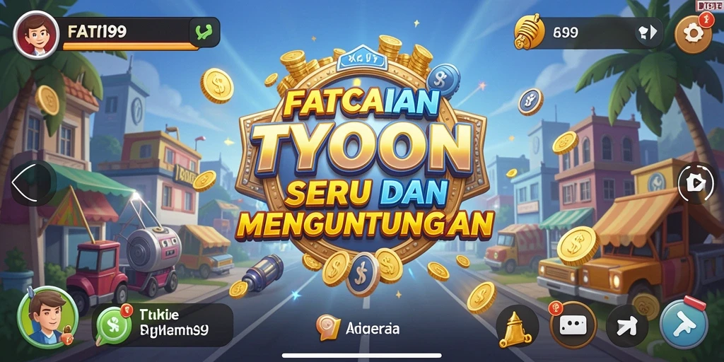 Screenshot utama FATCAI99 menunjukkan gameplay Tycoon yang mengasyikkan.
