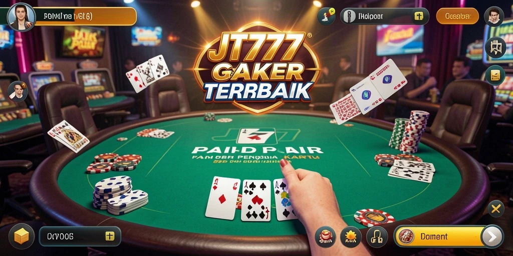 Gameplay Poker menegangkan di JT777 dengan grafis yang memukau.