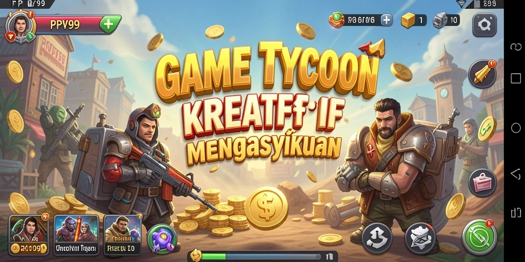 Tangkapan layar gameplay PPV99 yang menunjukkan keseruan bermain Tycoon.