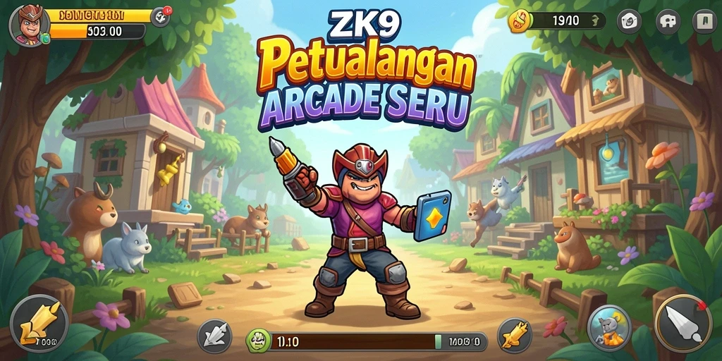 Screenshot gameplay ZK9 menampilkan aksi seru dan tantangan menarik.